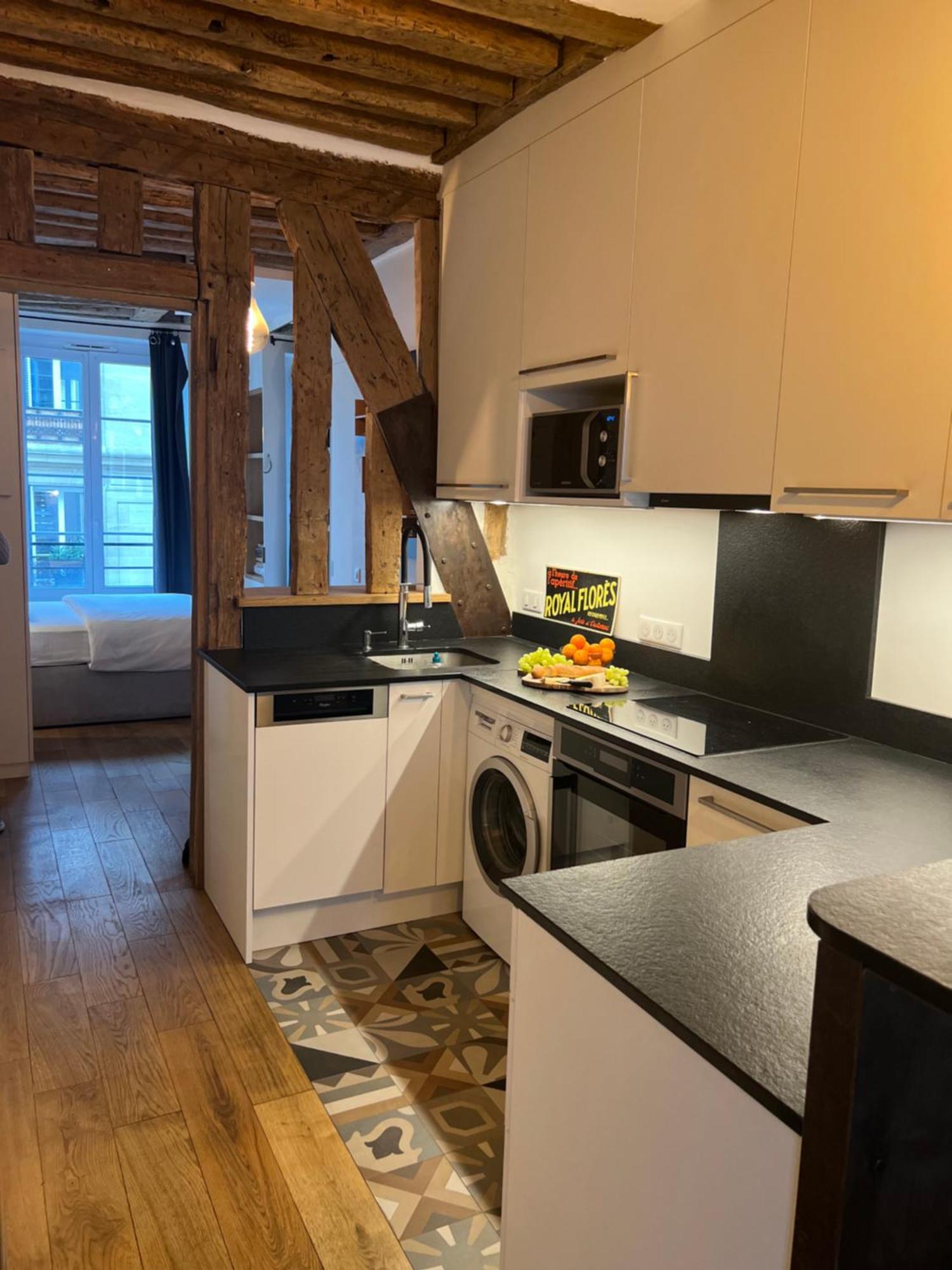 Appartement A Saint-Paul En Plein Coeur Du Marais 4 Pers Parigi Esterno foto